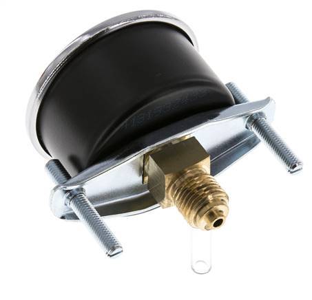 0..1.6 Bar (0..23 psi) Panel Mount Pressure Gauge Steel/Brass 50 mm Class 2.5 (Bracket)