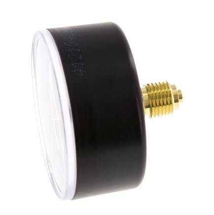 0..250 Bar (0..3626 psi) Pressure Gauge Rear Plastic/Brass 63 mm Class 2.5