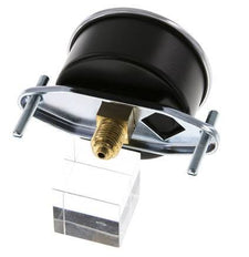 0..250 Bar (0..3626 psi) Panel Mount Pressure Gauge Steel/Brass 63 mm Class 2.5 (Bracket)
