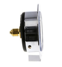 0..25 Bar (0..363 psi) Panel Mount Pressure Gauge Steel/Brass 63 mm Class 2.5 (Front Panel)