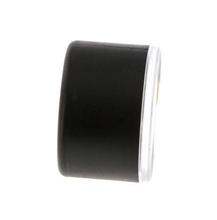 Manómetro de presión por debajo de plástico / latón 40 mm Clase 2.5