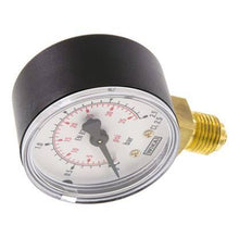 0..2.5 Bar (0..36 psi) Pressure Gauge Below Plastic/Brass 50 mm Class 2.5