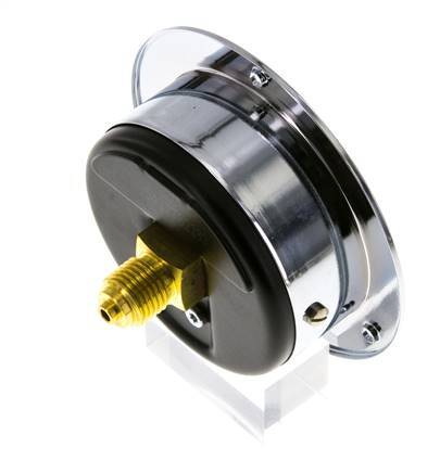 0..315 Bar (0..4569 psi) Panel Mount Pressure Gauge Steel/Brass 63 mm Class 2.5 (Front Panel)