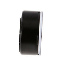 Manómetro de presión por debajo de latón 63 mm Clase 1.6