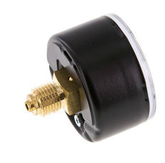 0..40 Bar (0..580 psi) Pressure Gauge Rear Steel/Brass 50 mm Class 1.6