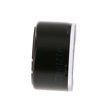 Manómetro de presión por debajo de acero / latón 50 mm Clase 1.6