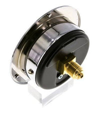 0..4 Bar (0..58 psi) Panel Mount Pressure Gauge Steel/Brass 63 mm Class 2.5 (Front Panel)