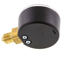 Manómetro de presión bajo plástico / latón 50 mm Clase 2.5