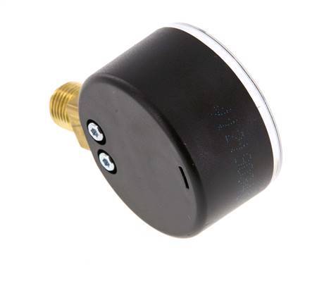 Manómetro de presión bajo plástico / latón 50 mm Clase 2.5