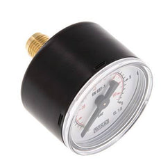 0..6 Bar (0..87 psi) Pressure Gauge Rear Steel/Brass 40 mm Class 1.6