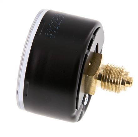 0.6 Bar (0..87 psi) Manómetro Acero trasero / latón 50 mm Clase 1.6