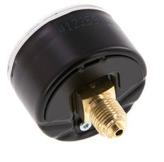 0.6 Bar (0..87 psi) Manómetro Acero trasero / latón 50 mm Clase 1.6