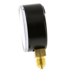 Manómetro de presión por debajo de acero / latón 63 mm Clase 1.6