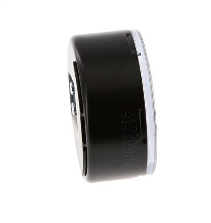 Manómetro de presión por debajo de acero / latón 63 mm Clase 1.6