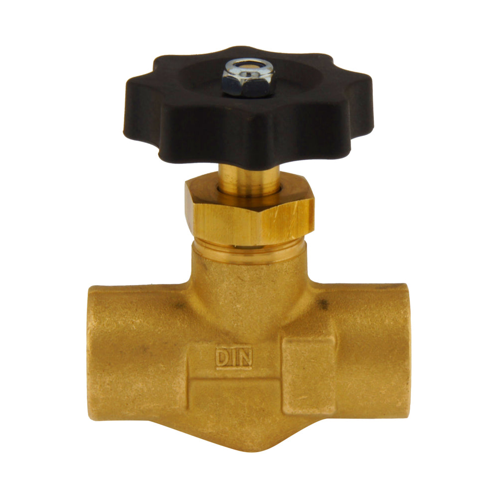 G1-1/2'' Brass Needle Valve PTFE 100 bar - NLB