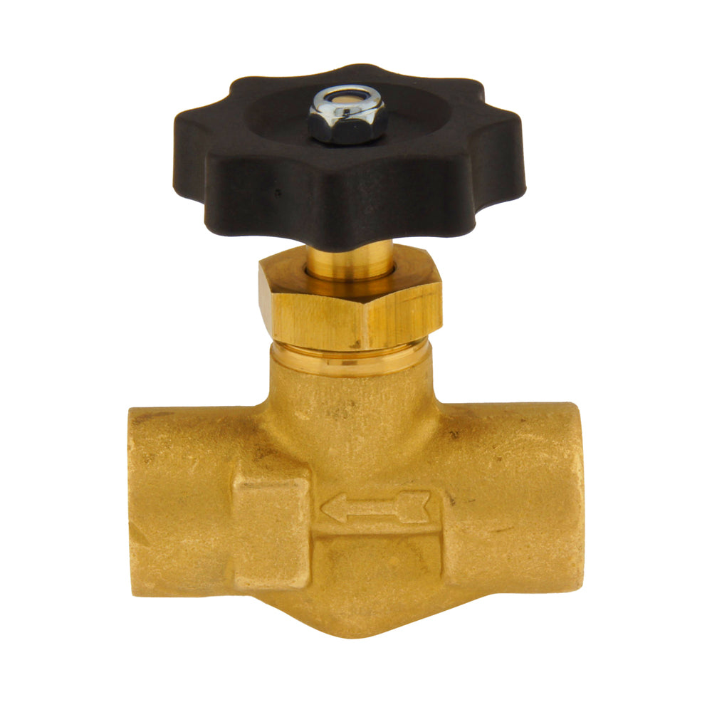 G1-1/2'' Válvula de aguja de latón PTFE 100 bar - NLB