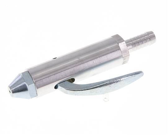 Grifo de aluminio con conexión para manguera de 9 mm