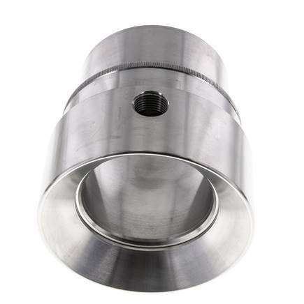 Boquilla amplificadora de aire de 100 mm de salida de aluminio