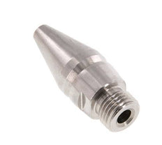 Boquilla de ahorro de aire ajustable R 1/4"(MT)-Rp 1/8"(FT) 1.4436