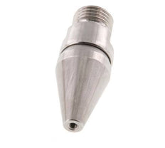 Boquilla de ahorro de aire ajustable R 1/4"(MT)-Rp 1/8"(FT) 1.4436