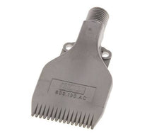 Boquilla de abanico multicanal 42mm G 1/4" Acero inoxidable 1.4404