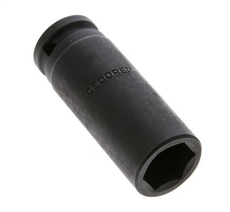 llave de vaso de 82 mm para tornillos hexagonales de 21 mm con cuadradillo de 1/2" (12,5 mm)