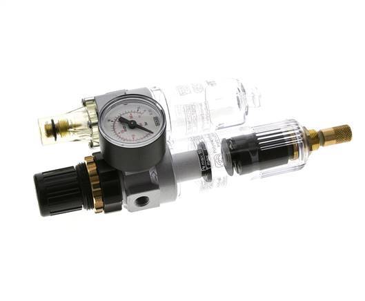 FRL G1/8'' 350l/min 0,5-10,0bar/7-145psi Estándar 0