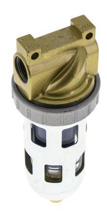 Microfilter 0.01microns G1/4'' 560 l/min Semi-Auto Protective Cage Polycarbonate Standard 1
