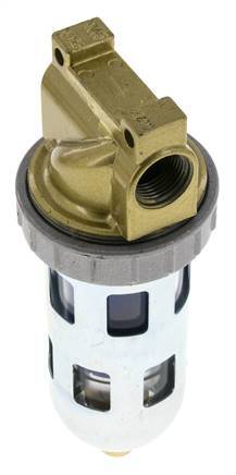 Microfiltro 0.01micrones G3/8'' 560l/min Jaula de Protección Semiautomática de Policarbonato Estándar 1