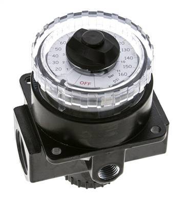 Regulador de presión G1/4'' 3000l/min 0.0-3.0bar/0-44psi