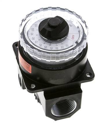 Pressure Regulator G1'' 9000 l/min 0.0-11.0bar/0-160psi