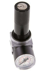 Regulador de presión G1/8'' 1450l/min 0,2-6,0bar/3-87psi Manómetro de 40 mm Cylinder Lock Multifix 0