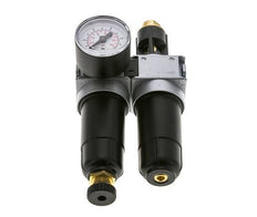 FRL 2-Part G1/4'' 700 l/min 0.2-6.0bar/3-87psi Semi-Auto 40 mm Pressure Gauge Metal Multifix 0