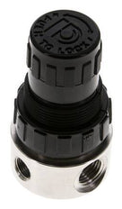 Regulador de presión G1/4'' 350l/min 1.0-15.0bar/14-218psi Acero inoxidable/POM Gases Líquidos