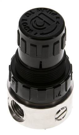 Regulador de presión G1/4'' 350l/min 1.0-15.0bar/14-218psi Acero inoxidable/POM Gases Líquidos