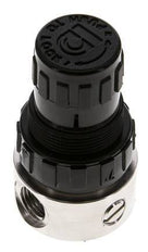 Regulador de presión G1/4'' 350l/min 1.0-15.0bar/14-218psi Acero inoxidable/POM Gases Líquidos
