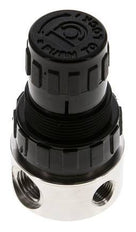 Regulador de presión G1/4'' 350l/min 1.0-15.0bar/14-218psi Acero inoxidable/POM Gases Líquidos