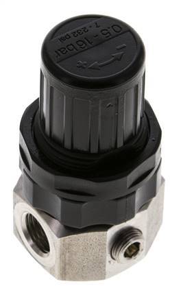 Regulador de presión G1/4'' 320l/min 0.5-16.0bar/7-232psi Acero inoxidable Gases Líquidos