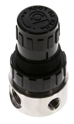 Pressure Regulator G1/4'' 350 l/min 0.2-3.0bar/3-44psi Stainless Steel/POM
