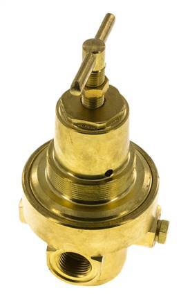 Regulador de presión G1/2'' 1500l/min 1.0-15.0bar/14-218psi Latón