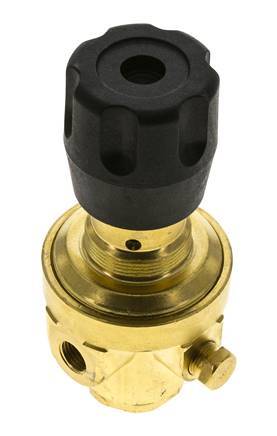 Pressure Regulator G1/4'' 490 l/min 1.0-15.0bar/14-218psi Brass Gases Liquids