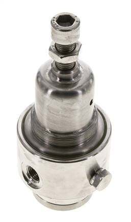 Pressure Regulator G1/4'' 700 l/min 0.5-8.0bar/7-116psi Stainless Steel