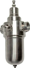 Filtro-regulador G1'' 6000l/min 1.5-15.0bar/22-218psi Auto Acero inoxidable