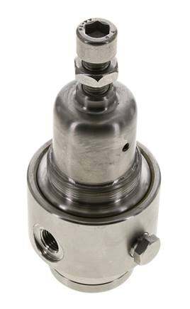 Pressure Regulator G1/4'' 700 l/min 0.2-3.0bar/3-44psi Stainless Steel Aggressive Gasses