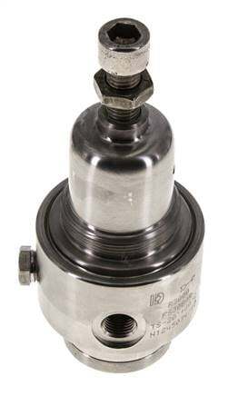 Pressure Regulator G1/4'' 700 l/min 0.2-3.0bar/3-44psi Stainless Steel