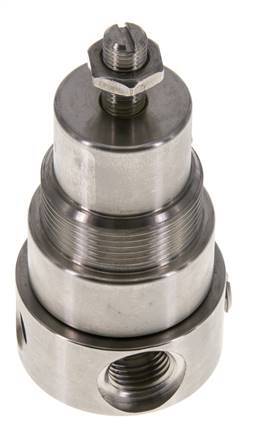 Regulador de presión G1/4'' 350l/min 1.0-15.0bar/14-218psi Acero inoxidable Gases Líquidos