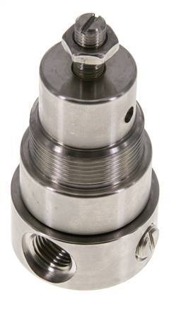 Regulador de presión G1/4'' 350l/min 1.0-15.0bar/14-218psi Acero inoxidable Gases Líquidos