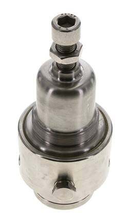 Pressure Regulator G1/4'' 700 l/min 0.2-3.0bar/3-44psi Stainless Steel Gases Liquids