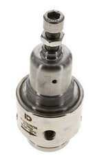 Pressure Regulator G1/4'' 700 l/min 0.2-3.0bar/3-44psi Stainless Steel Gases Liquids