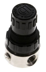 Regulador de presión G1/4'' 350l/min 0.2-3.0bar/3-44psi Acero inoxidable/POM Gases Líquidos